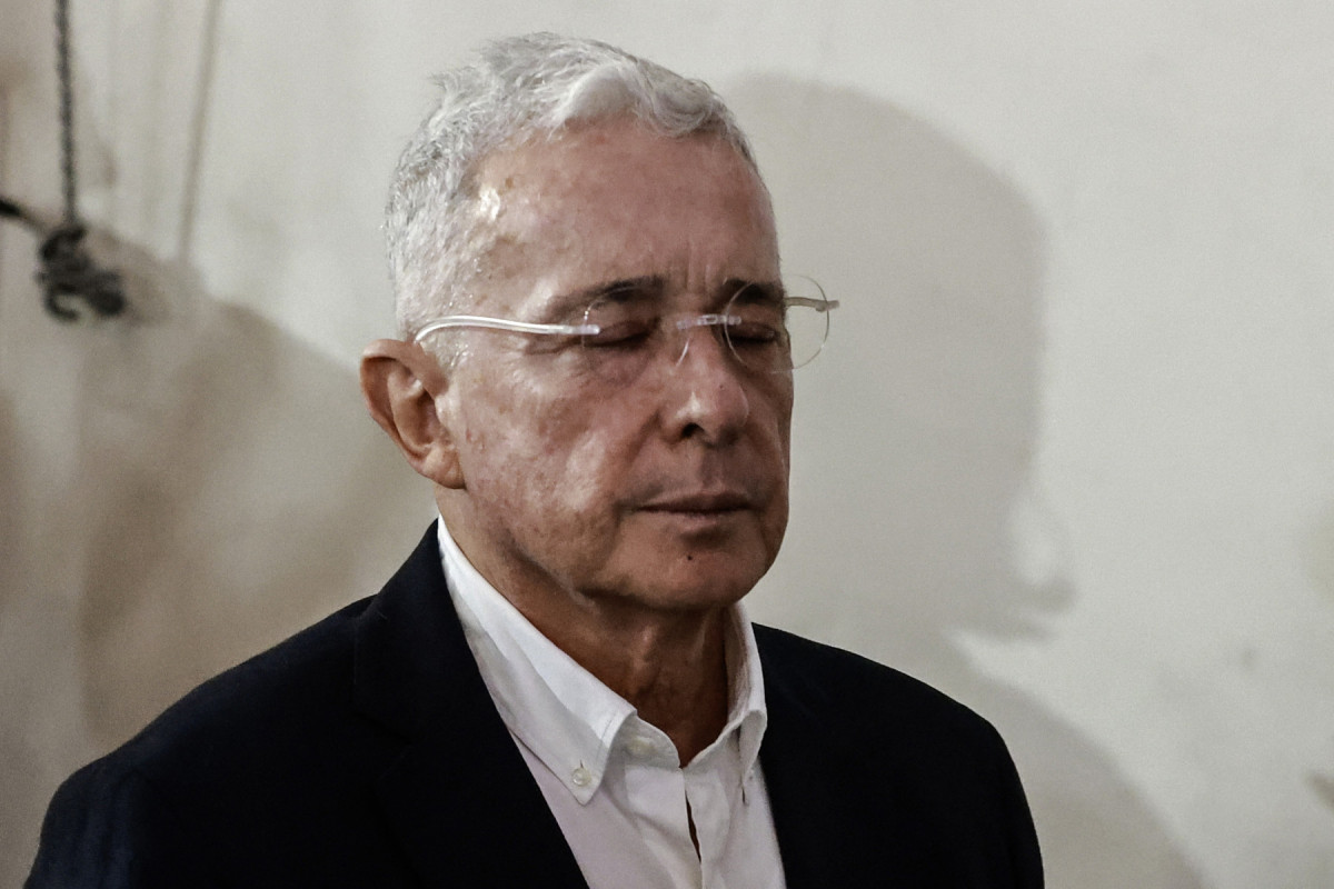Ex-presidente da Colômbia Álvaro Uribe (JAIME SALDARRIAGA / AFP) Ex-presidente da Colômbia Álvaro Uribe/JAIME SALDARRIAGA / AFP