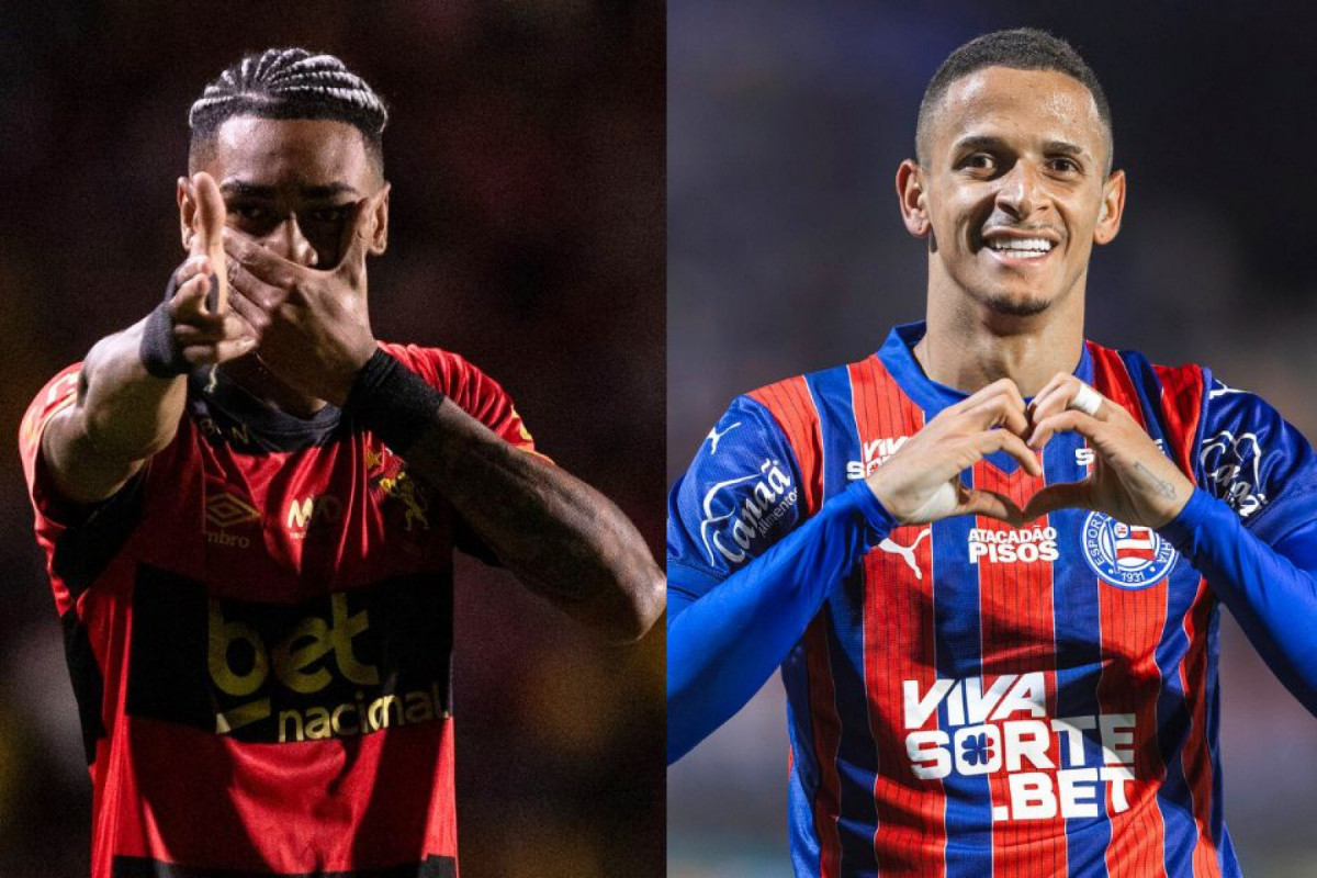 Sport e Bahia se enfrentam pela 18ª rodada da Série A (Rafael Vieira/DP Foto e Rafael Rodrigues/EC Bahia) Sport e Bahia se enfrentam pela 18ª rodada da Série A /Rafael Vieira/DP Foto e Rafael Rodrigues/EC Bahia