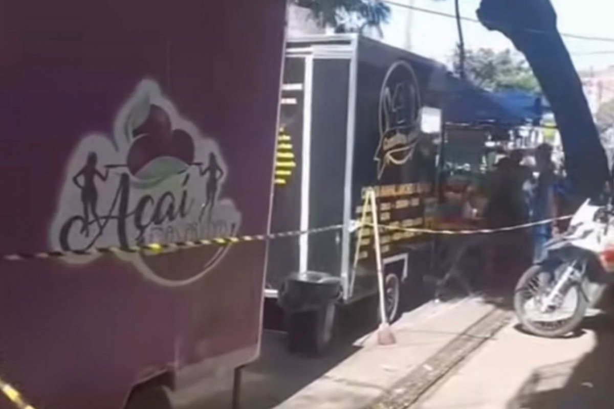 O trailer foi removido do local após o acidente