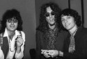 Júpiter Maçã ao lado dos fiéis escudeiros, Gross e Júlio Cascaes - Fernanda Chemale