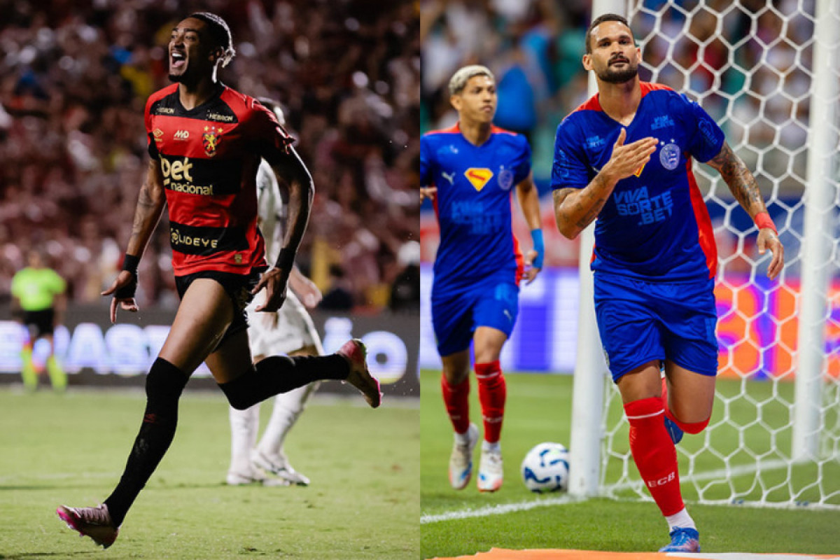 Sport e Bahia se enfrentam pela 18ª rodada da Série A/Paulo Paiva /Sport e  Letícia Martins/EC Bahia