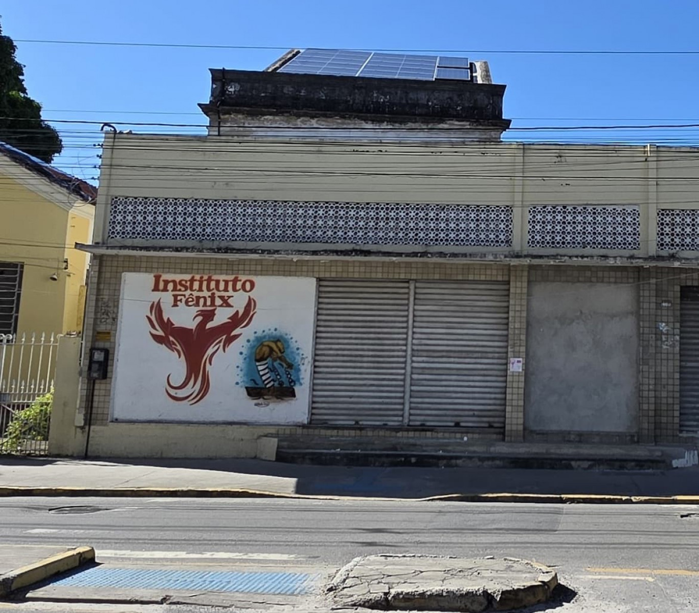 ONG fica localizada na Rua dos Coelhos, no centro do Recife
