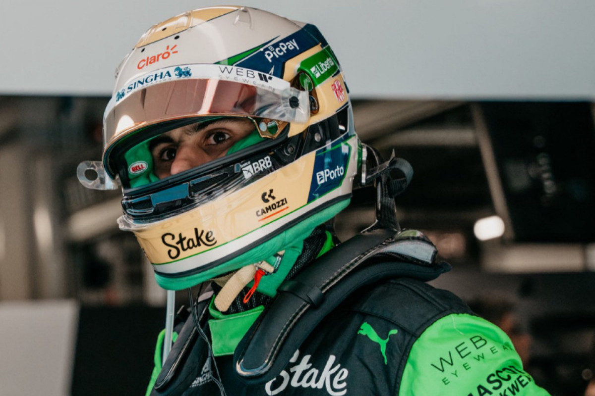 Gabriel Bortoleto, piloto da Sauber na Fórmula 1/Divulgação/Sauber