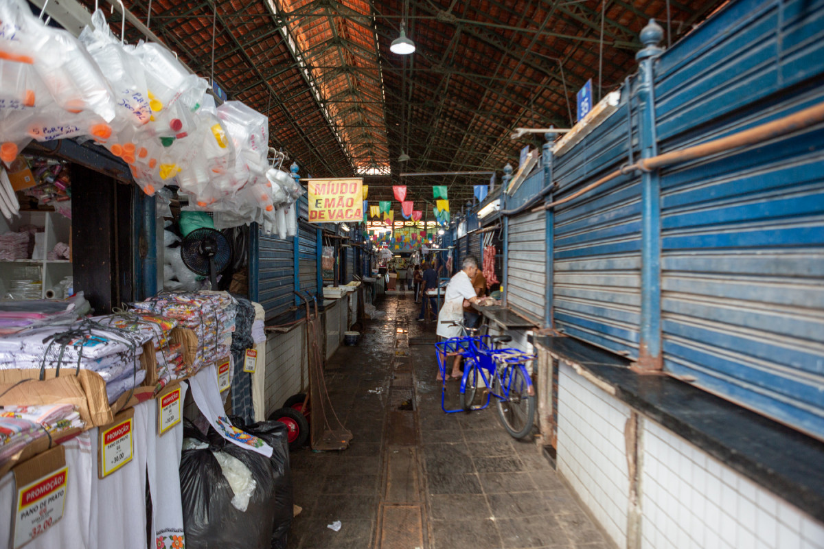 Recife, PE, 04/08/2025 - MERCADO SÃO JOSÉ - Imagens do Mercado São José.