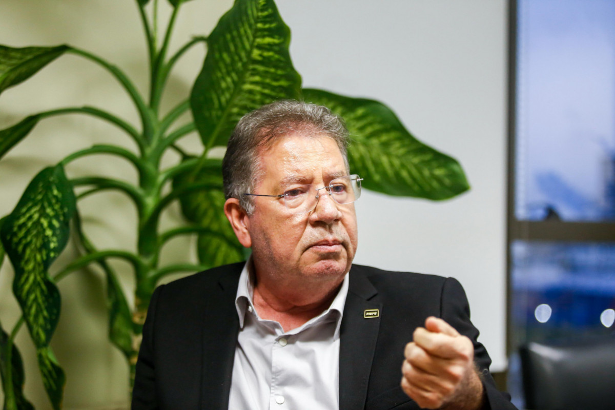 Presidente da Fiepe, Bruno Veloso./Crysli Viana/DP Foto