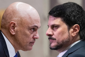 Oposição quer Senado "firme" contra Moraes após tornozeleira em Do Val