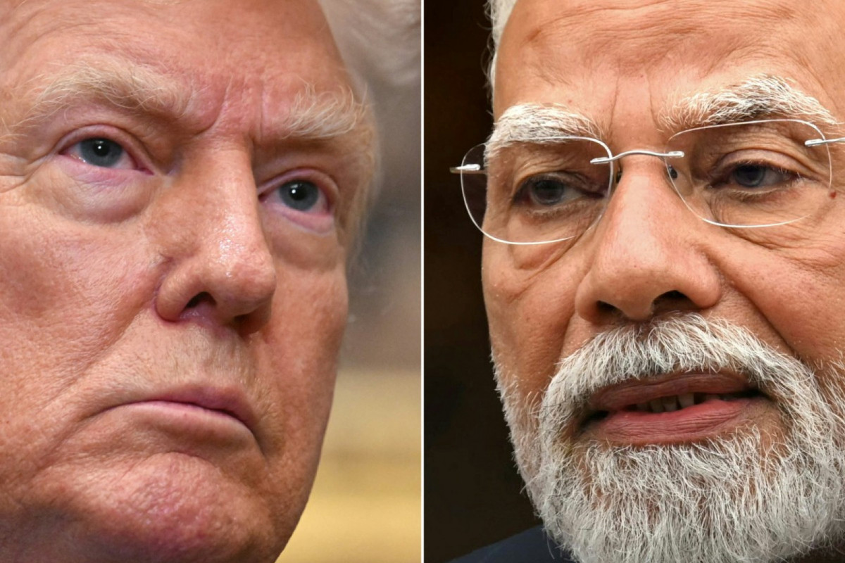 Da esquerda para a direita, o presidente dos EUA, Donald Trump, discursa em Washington, DC, em 30 de julho de 2025, e o primeiro-ministro da Índia, Narendra Modi, em Nova Déli, em 21 de julho de 2025. O presidente dos EUA, Donald Trump, disse em 5 de agosto que estava considerando aumentar Da esquerda para a direita, o presidente dos EUA, Donald Trump, discursa em Washington, DC, em 30 de julho de 2025, e o primeiro-ministro da Índia, Narendra Modi, em Nova Déli, em 21 de julho de 2025. O presidente dos EUA, Donald Trump, disse em 5 de agosto que estava considerando aumentar