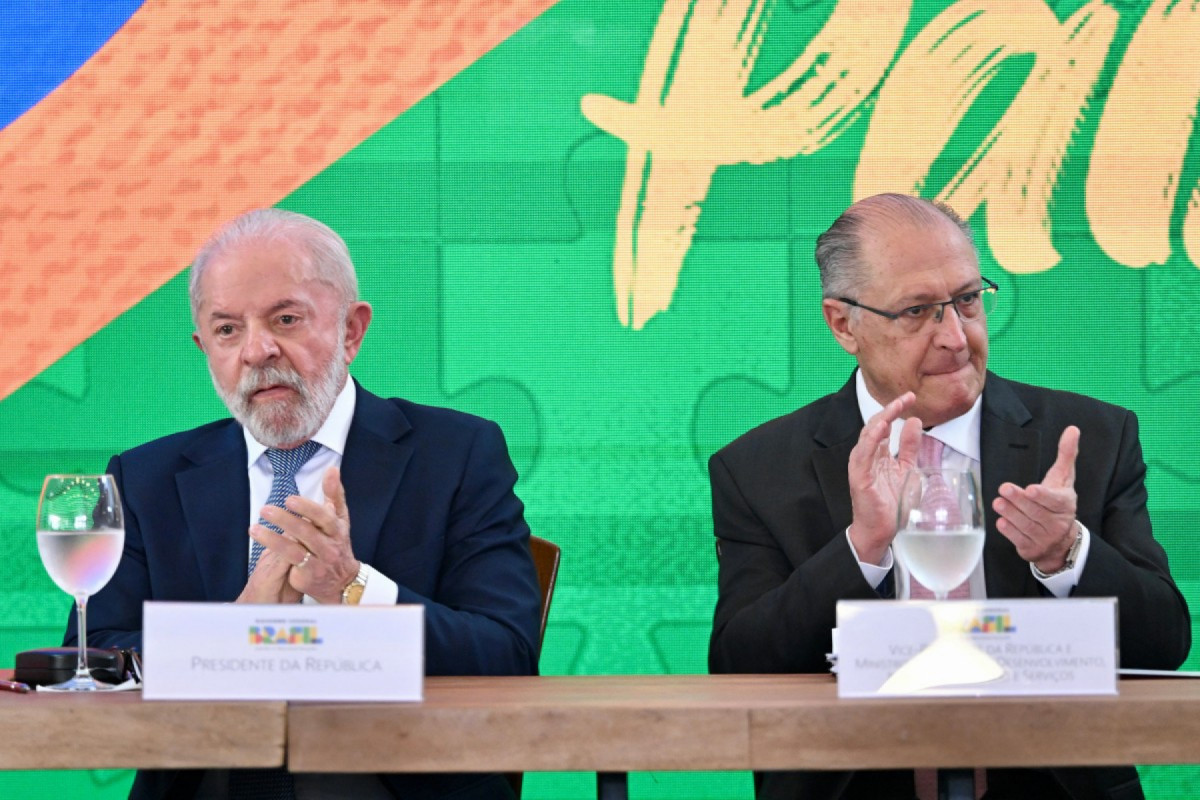 Presidente Lula e vice-presidente Alckmin 