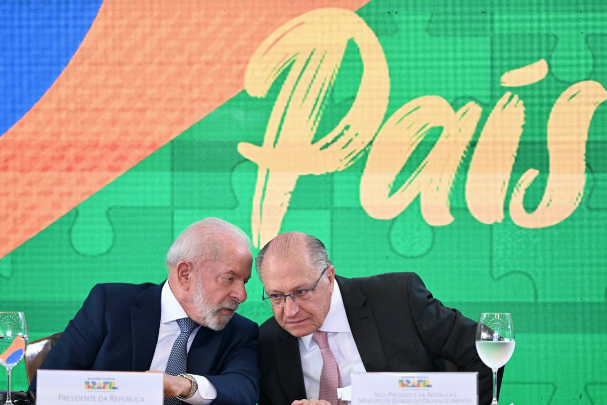 Lula e Geraldo Alckmin