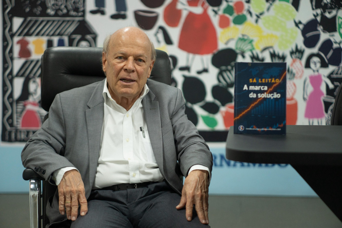 Cláudio Sá Leitão, sócio-fundador da empresa, durante visita ao Diario de Pernambuco (Francisco Silva/DP FOTO) Cláudio Sá Leitão, sócio-fundador da empresa, durante visita ao Diario de Pernambuco/Francisco Silva/DP FOTO