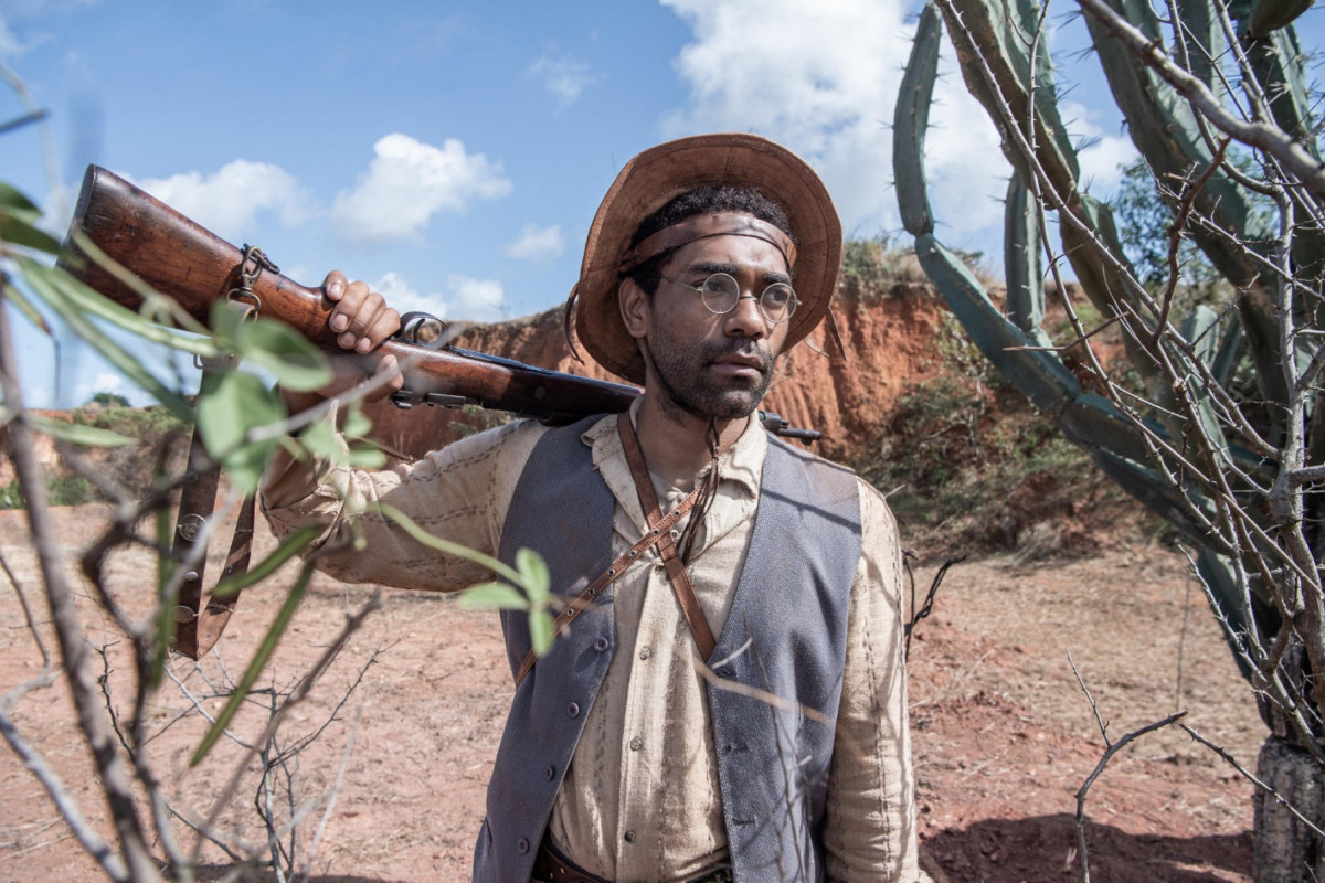 ítalo Martins como Milagre/Crispino em 'Guerreiros do Sol'