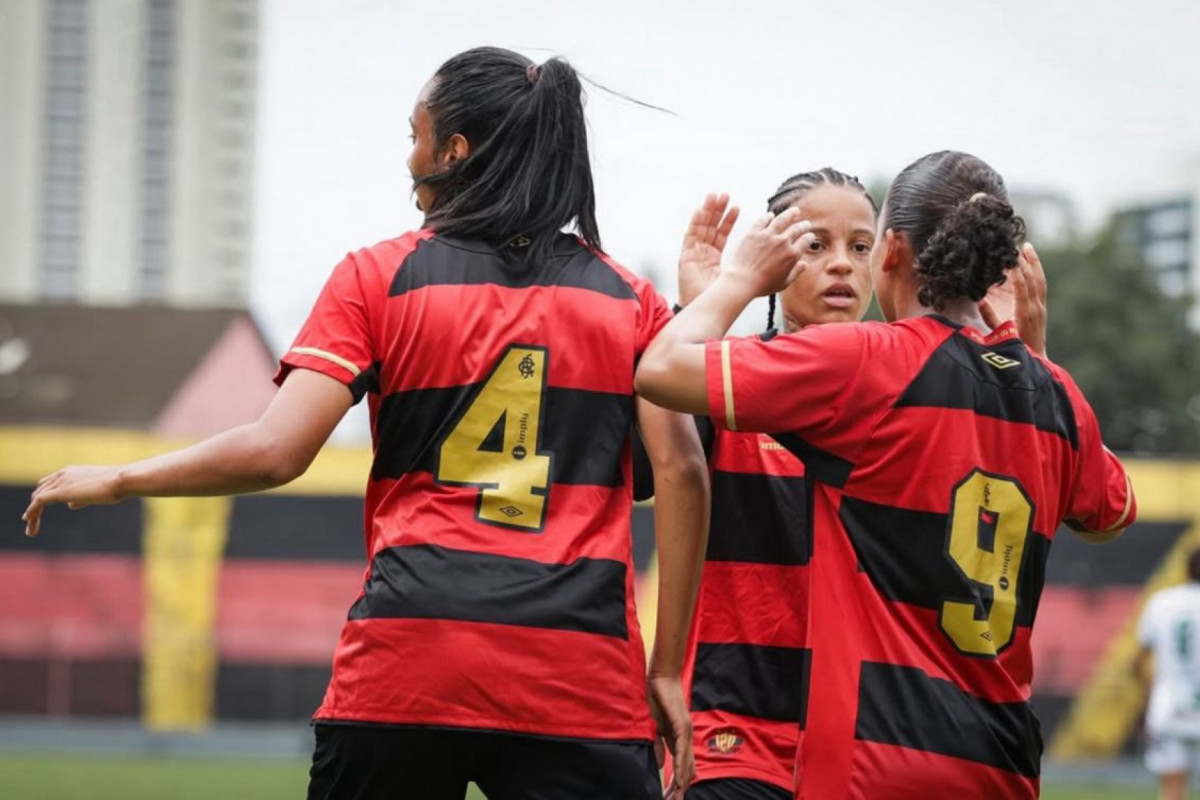 Sport e Manaus se enfrentaram pela terceira fase da Copa do Brasil Feminina (Sandy James/Sport Recife) Sport e Manaus se enfrentaram pela terceira fase da Copa do Brasil Feminina/Sandy James/Sport Recife