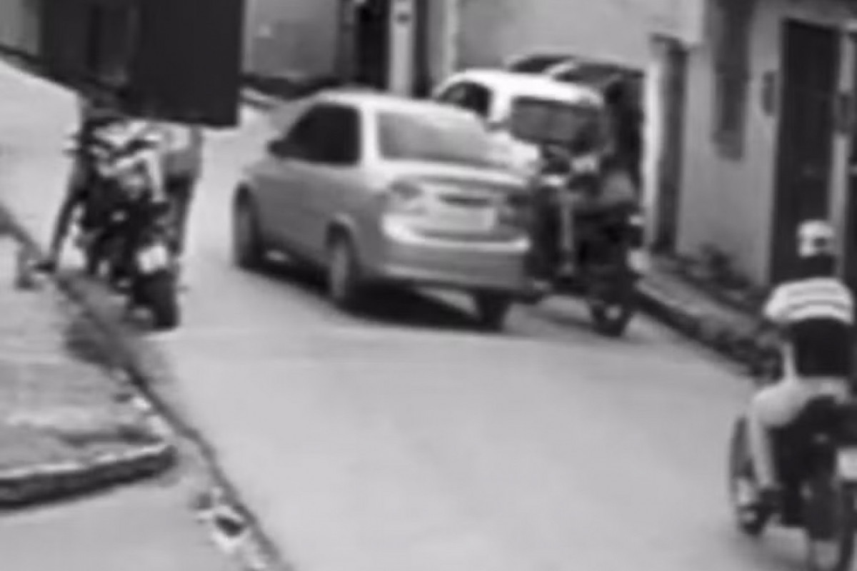 Motociclista foi alvejado com disparos de arma de fogo enquanto pilotava