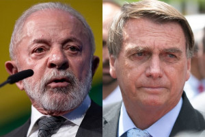 Presidente da República Luiz Inácio Lula da Silva (PT) e ex-presidente Jair Bolsonaro (PL)