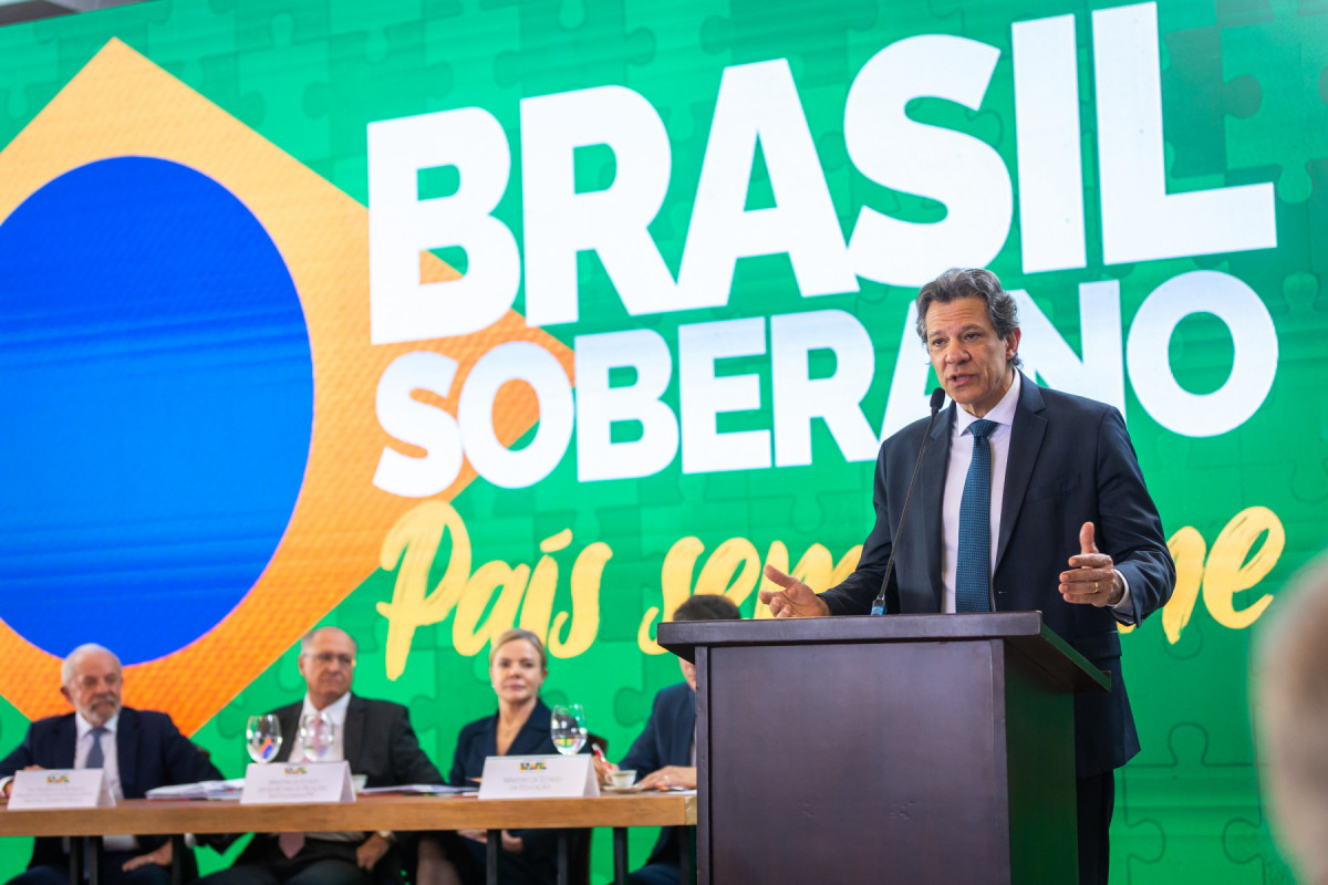 Ministro da Fazenda, Fernando Haddad, na 5ª Reunião Plenária do Conselho de Desenvolvimento Econômico Social Sustentável da Presidência da República