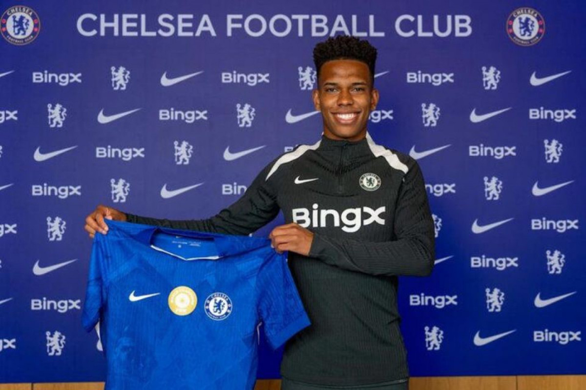 Estêvão, novo jogador do Chelsea, da Inglaterra (Divulgação / Chelsea) Estêvão, novo jogador do Chelsea, da Inglaterra/Divulgação / Chelsea