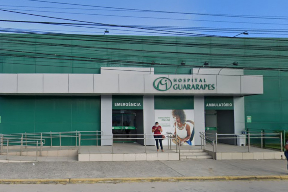 Bebê estava internado no Hospital Memorial Guararapes (Foto: Divulgação) Bebê estava internado no Hospital Memorial Guararapes /Foto: Divulgação