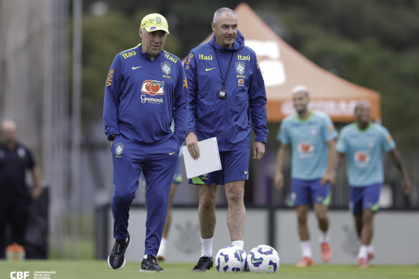 Carlo Ancelotti, técnico da Seleção Brasileira