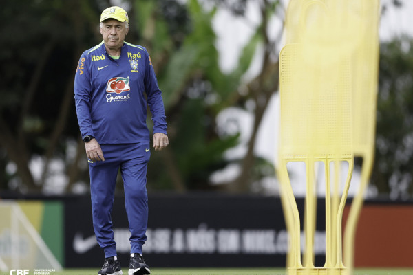 Carlo Ancelotti, técnico da Seleção Brasileira