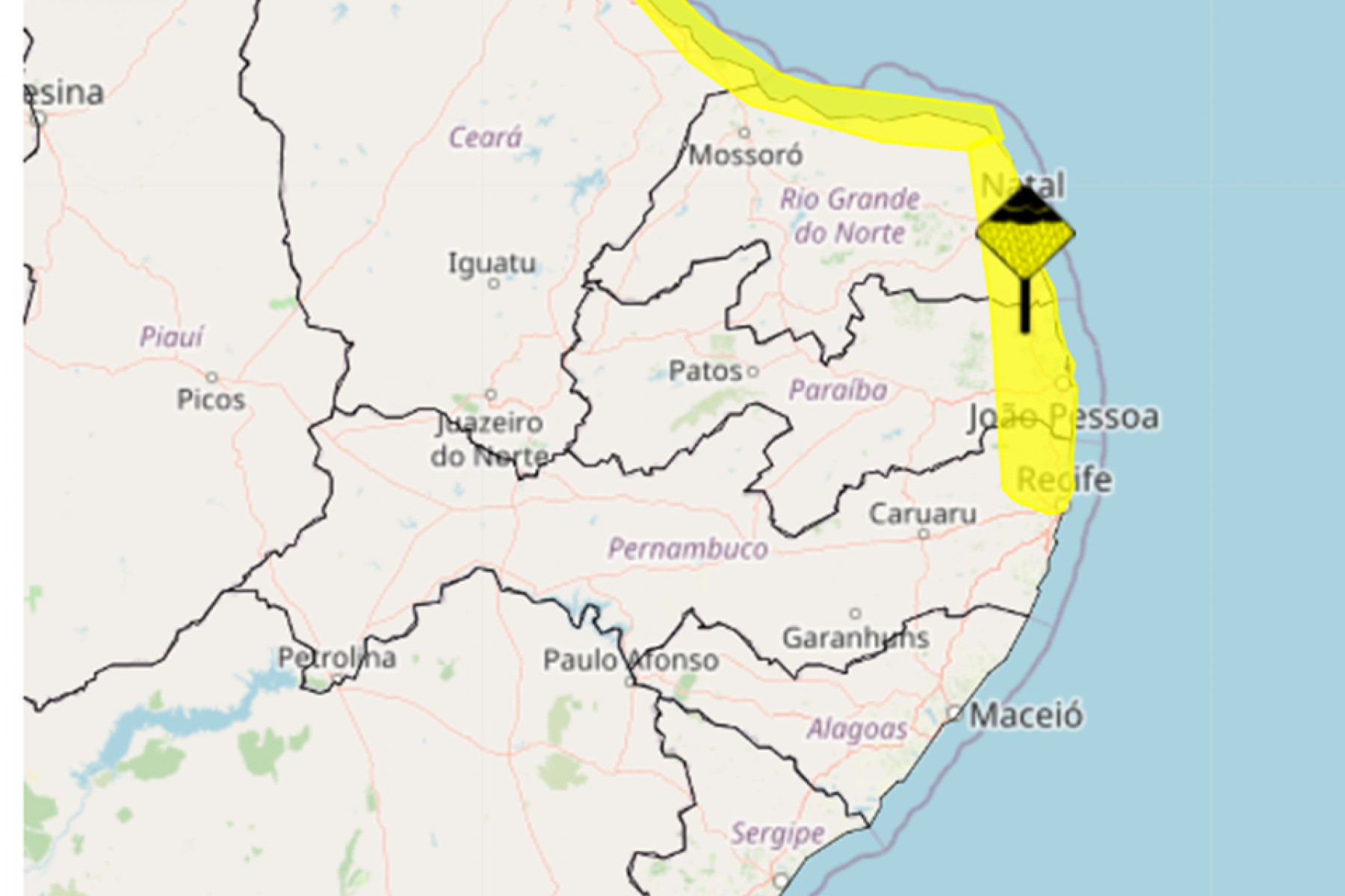 REPRODUÇÃO/SITE DO INMET