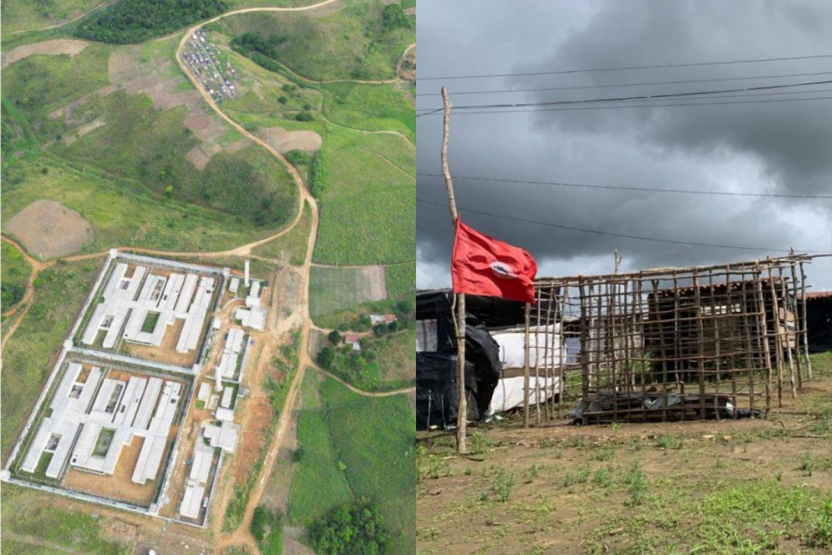 Complexo prisional conta com três unidades em obras/Reprodução/NUCAR e Reprodução/TJPE 