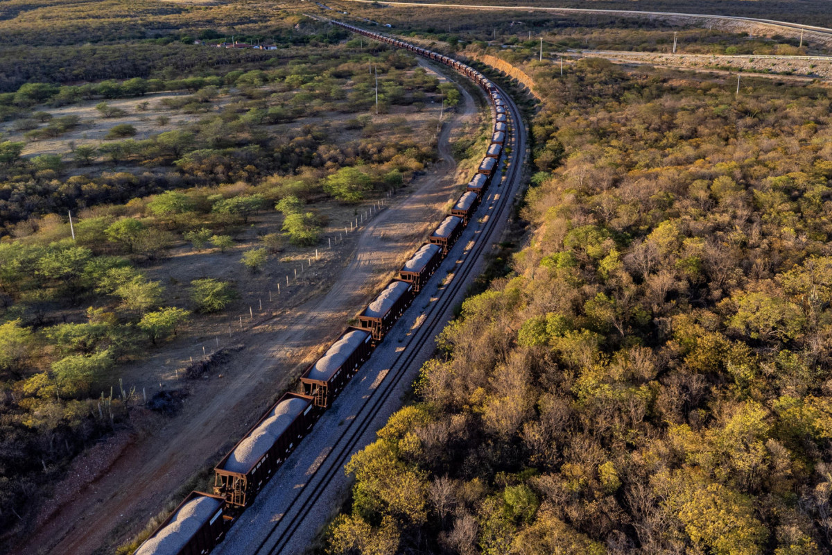 Trecho da Transnordestina/Rafael Vieira/DP Foto