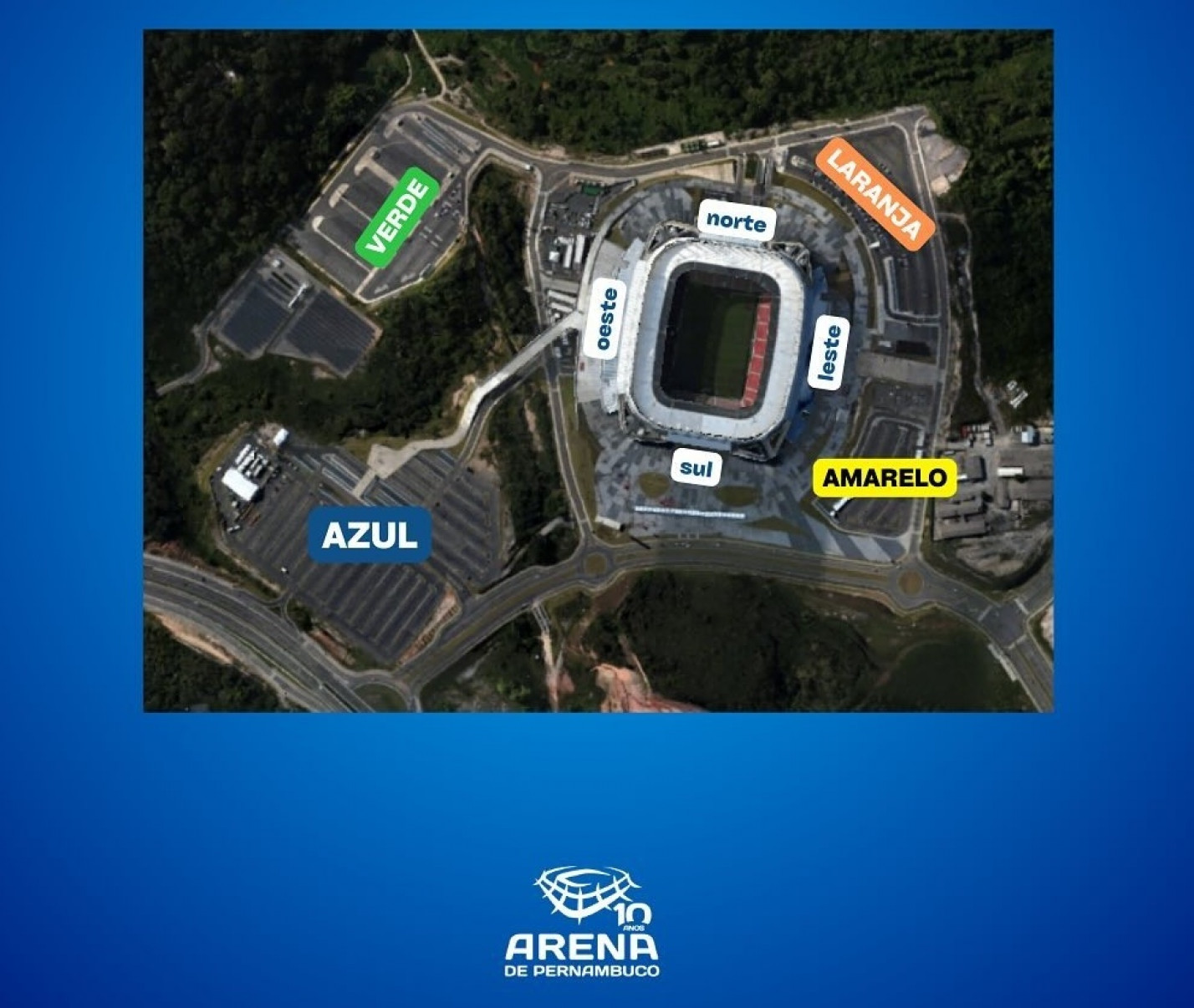Estacionamento da Arena Pernambuco