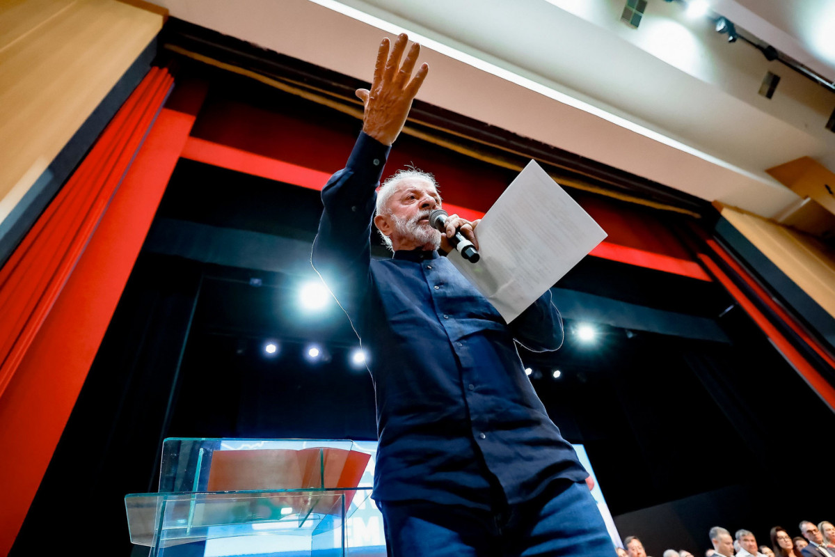 Presidente da República, Luiz Inácio Lula da Silva, durante cerimônia de anúncios de investimentos do Governo Federal para o estado de Rondônia (Ricardo Stuckert/PR) Presidente da República, Luiz Inácio Lula da Silva, durante cerimônia de anúncios de investimentos do Governo Federal para o estado de Rondônia/Ricardo Stuckert/PR