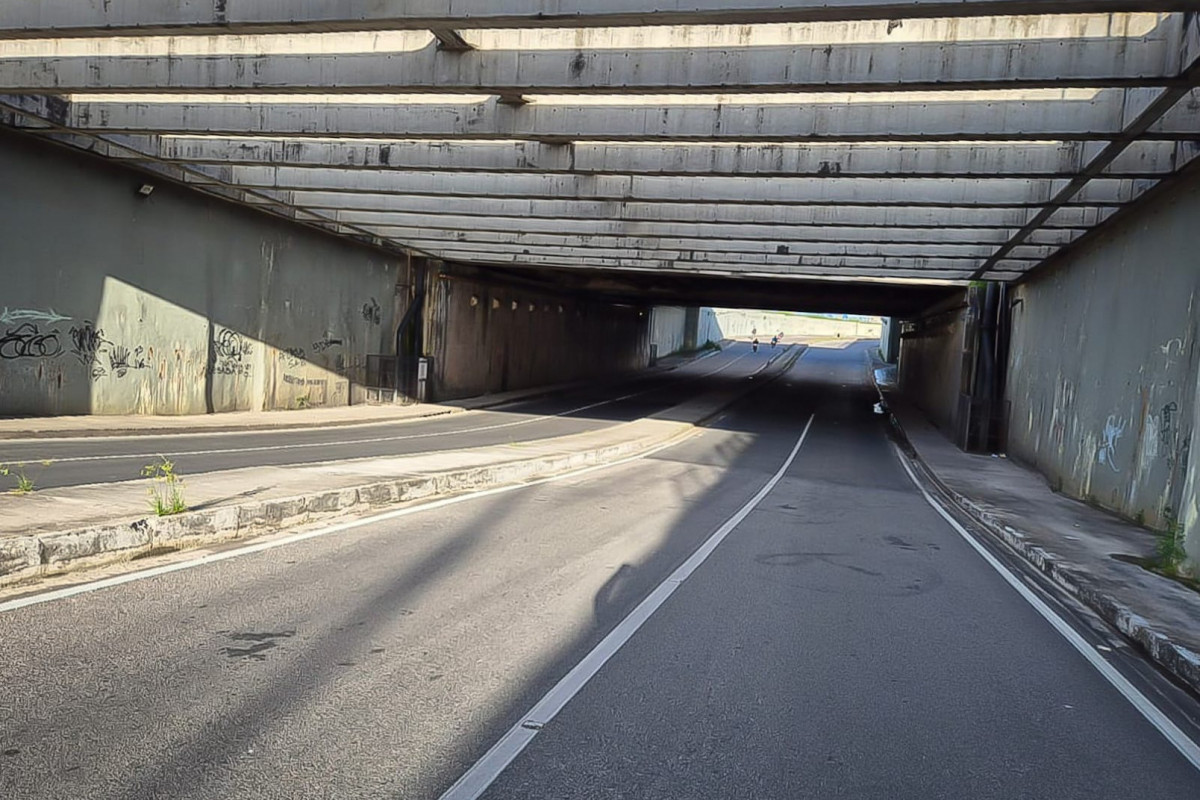 Túnel será reformado e deve ser entregue em 10 meses