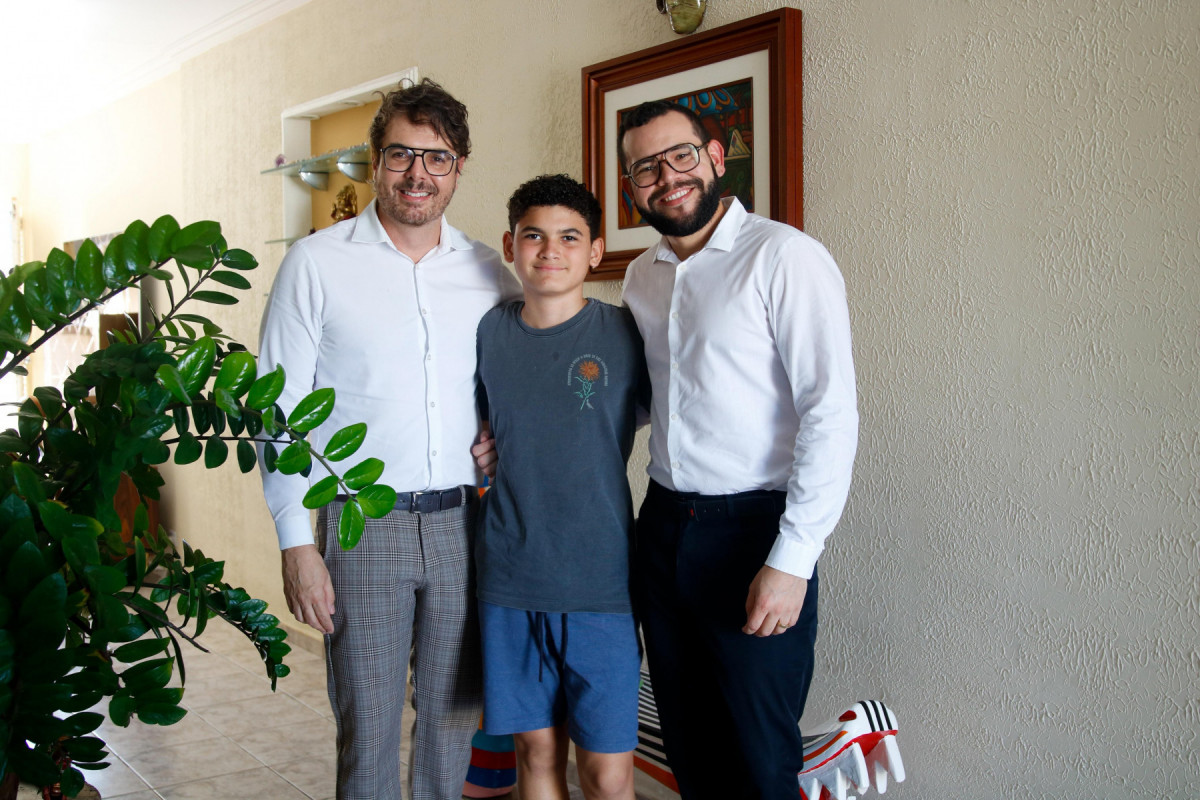 Família Vignoli, Maxwell, Felipe e Gabriel