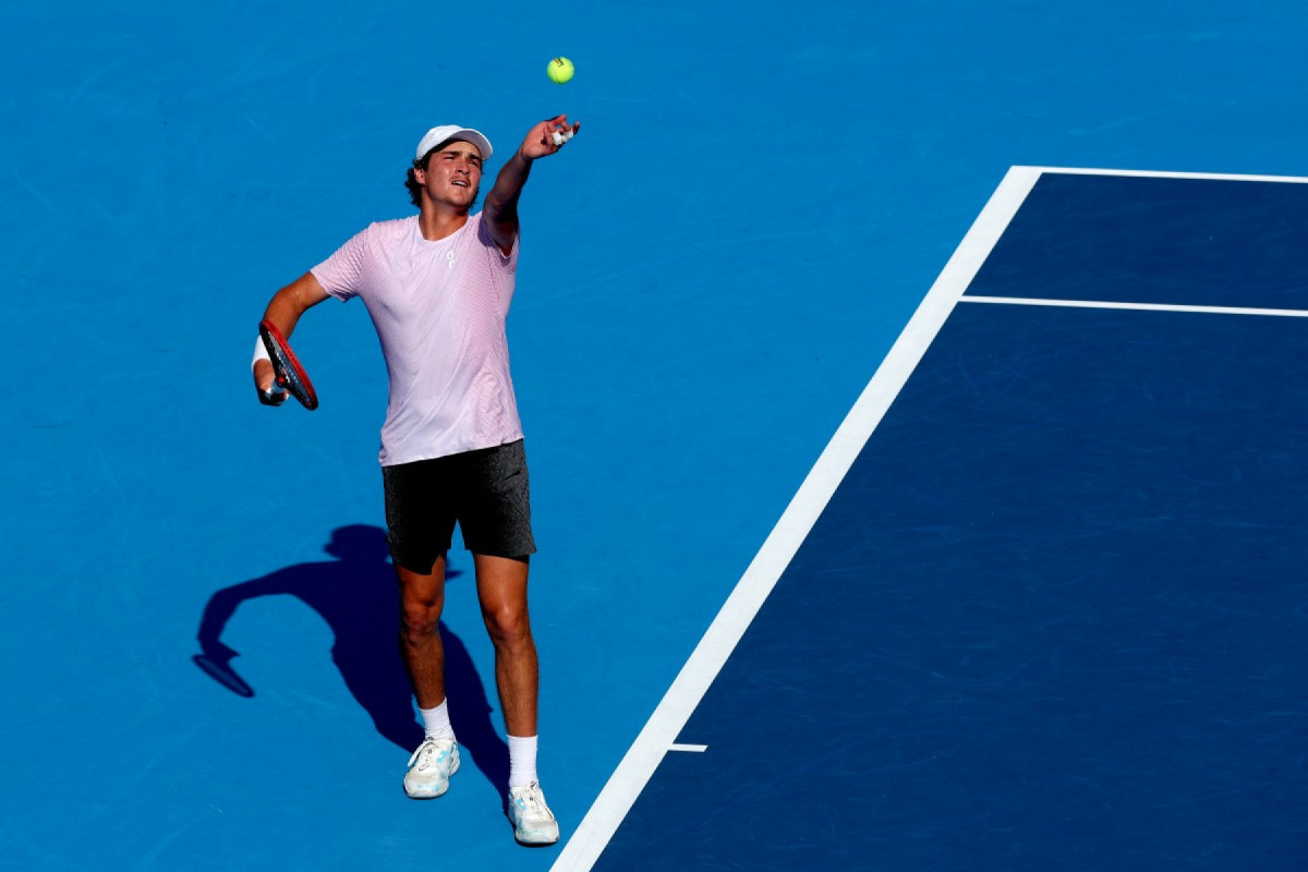 João Fonseca, tenista brasileiro/ MATTHEW STOCKMAN / GETTY IMAGES NORTH AMERICA / Getty Images via AFP