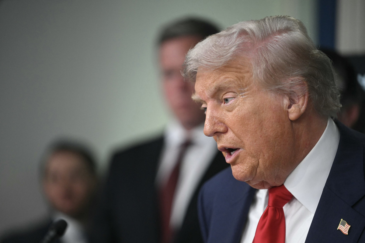 Presidente dos EUA, Donald Trump ( Jim WATSON / AFP) Presidente dos EUA, Donald Trump / Jim WATSON / AFP