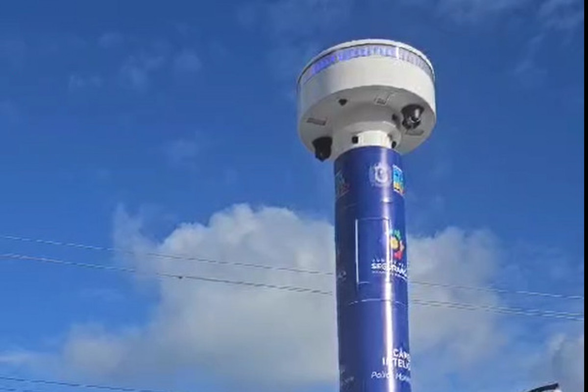 Em vistoria, a SDS apontou irregularidades no totem do Pina