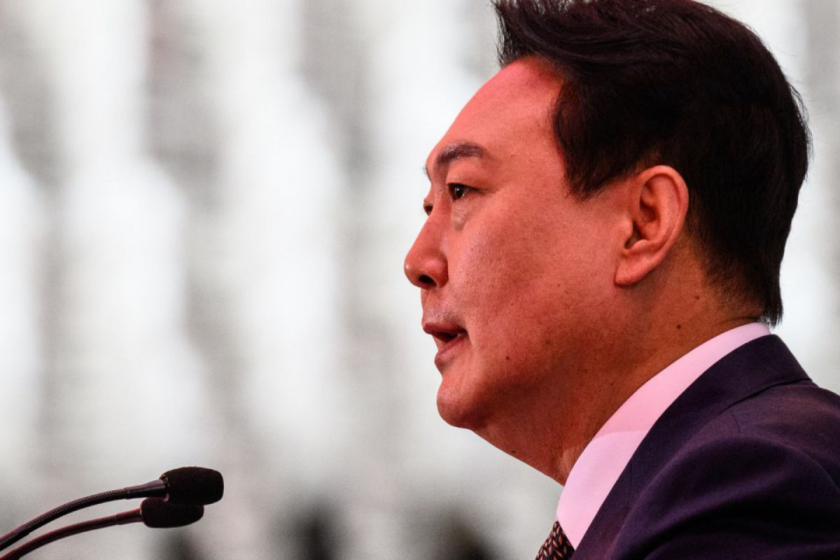 O presidente eleito da Coreia do Sul, Yoon Suk-yeol/Foto: Anthony Wallace/AFP