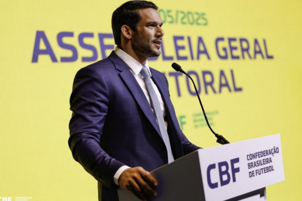 Samir Xaud, presidente da Confederação Brasileira de Futebol