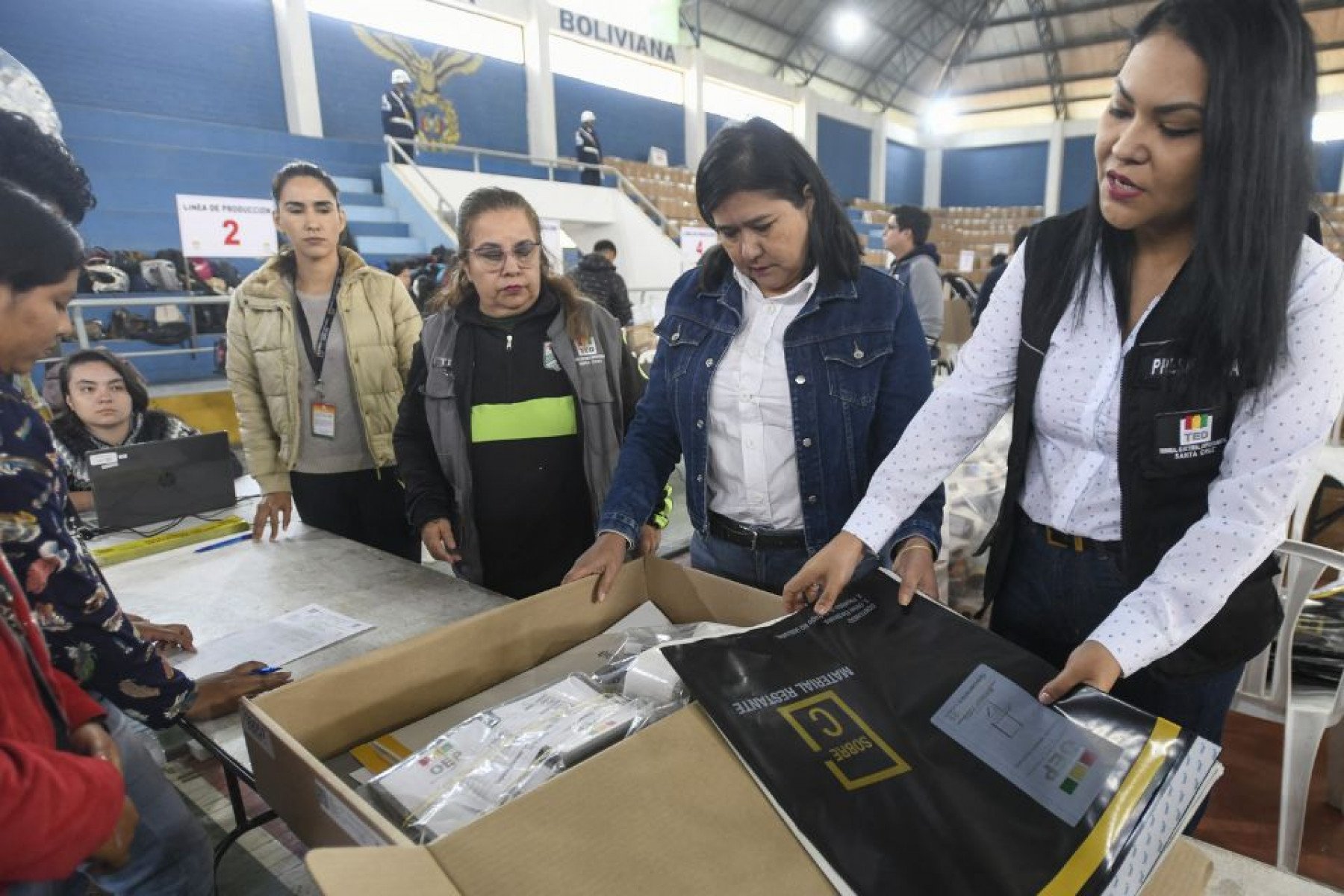 Preparativos para as eleições presidenciais, que acontecerão no próximo dia 17 de agosto