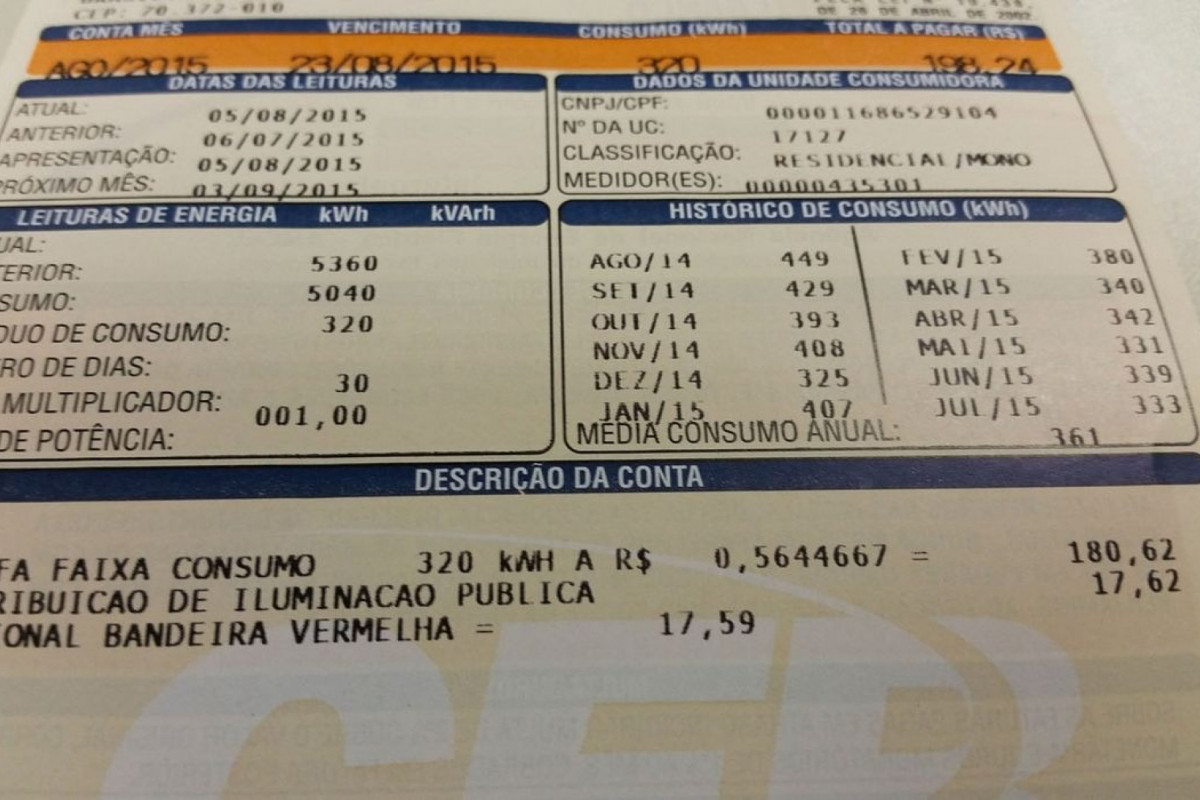 Em abril, a Aneel lançou o InfoTarifa, que trata de reajuste e revisão das tarifas de energia elétrica/Foto: Arquivo/Agência Brasil