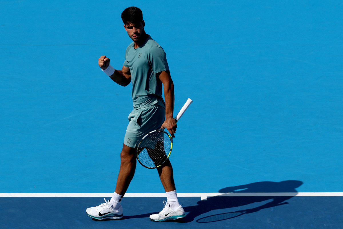 Carlos Alcaraz, tenista espanhol/MATTHEW STOCKMAN / Getty Images via AFP
