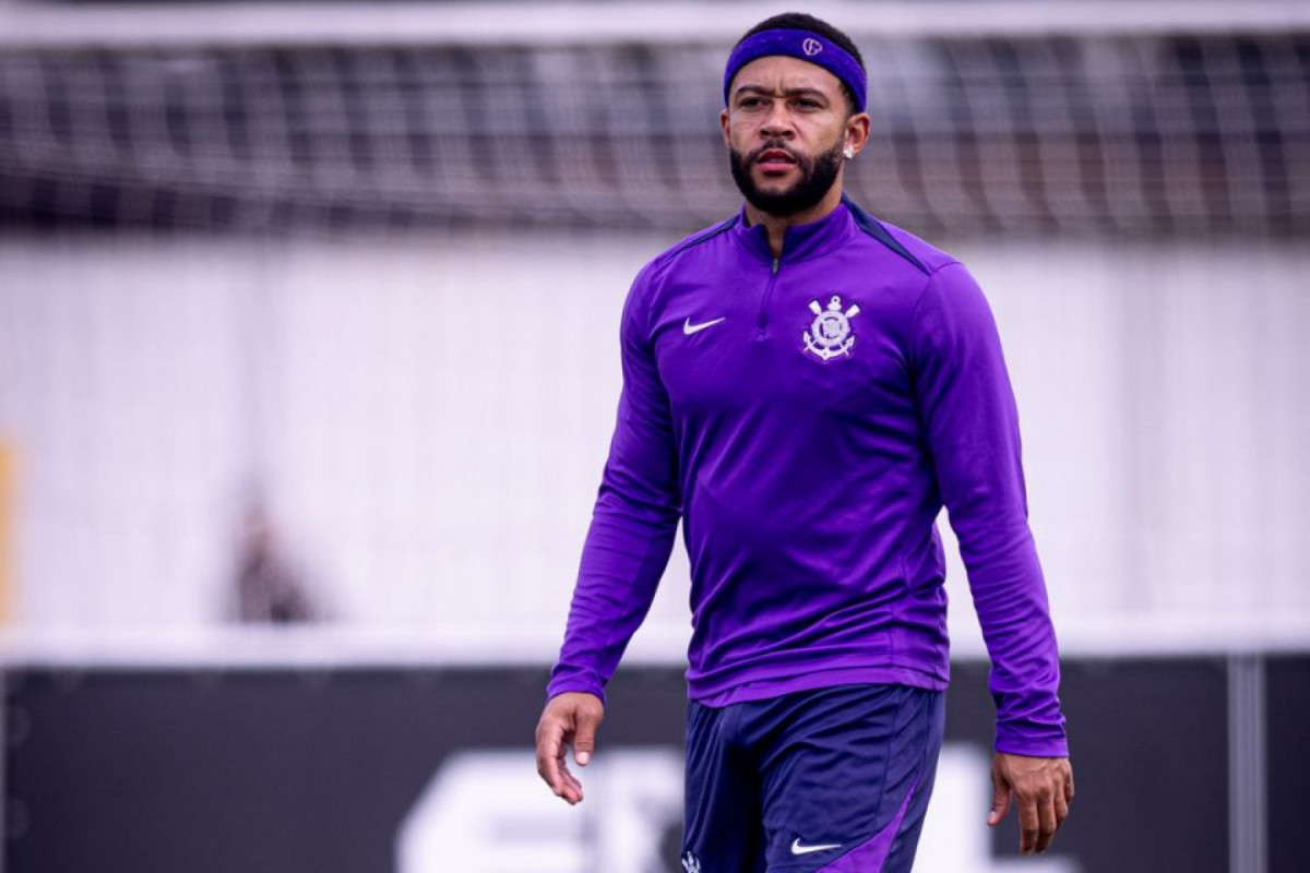 Memphis Depay, atacante do Corinthians/Rodrigo Coca / Corinthians