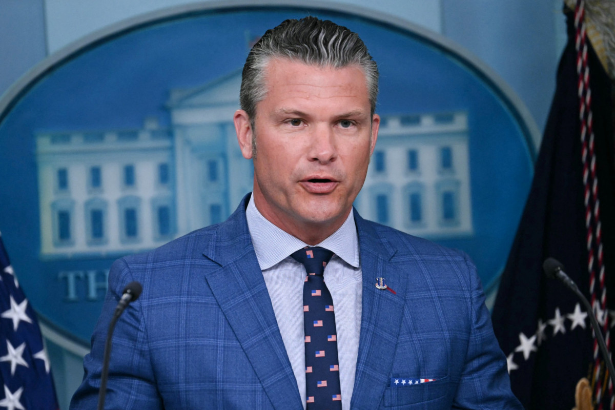 Secretário de Defesa dos Estados Unidos, Pete Hegseth/ANDREW CABALLERO-REYNOLDS / AFP