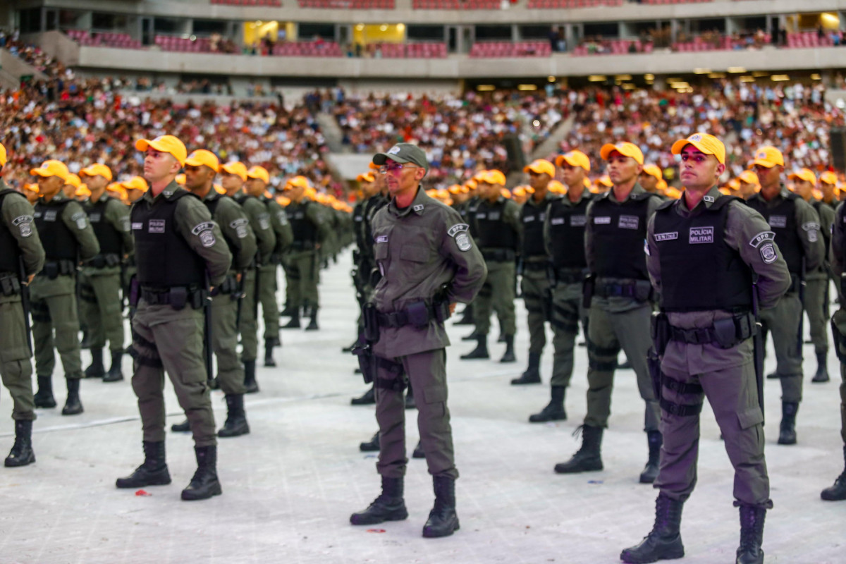 Cerimônia da PMPE foi realizada na Arena Pernambuco