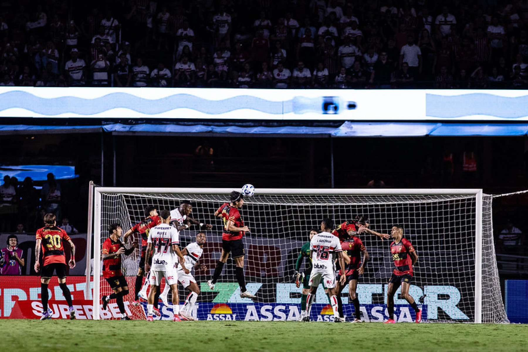 Sport e São Paulo empataram em 0 a 0 pela 1ª rodada da Série A de 2025