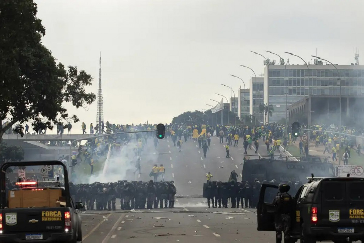 O Supremo Tribunal Federal já responsabilizou 1.190 pessoas por participação nos atos antidemocráticos de 8 de janeiro de 2023/Foto: Joedson Alves/Agencia Brasil