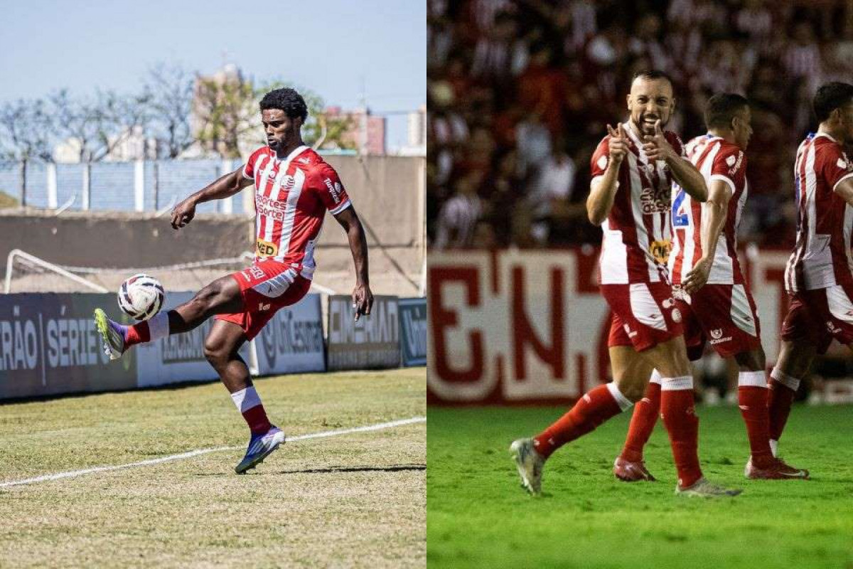 Bruno Mezenga e Paulo Sérgio, atacantes do Náutico (Rafael Vieira / DP Foto / @rafael.fma) Bruno Mezenga e Paulo Sérgio, atacantes do Náutico/Rafael Vieira / DP Foto / @rafael.fma