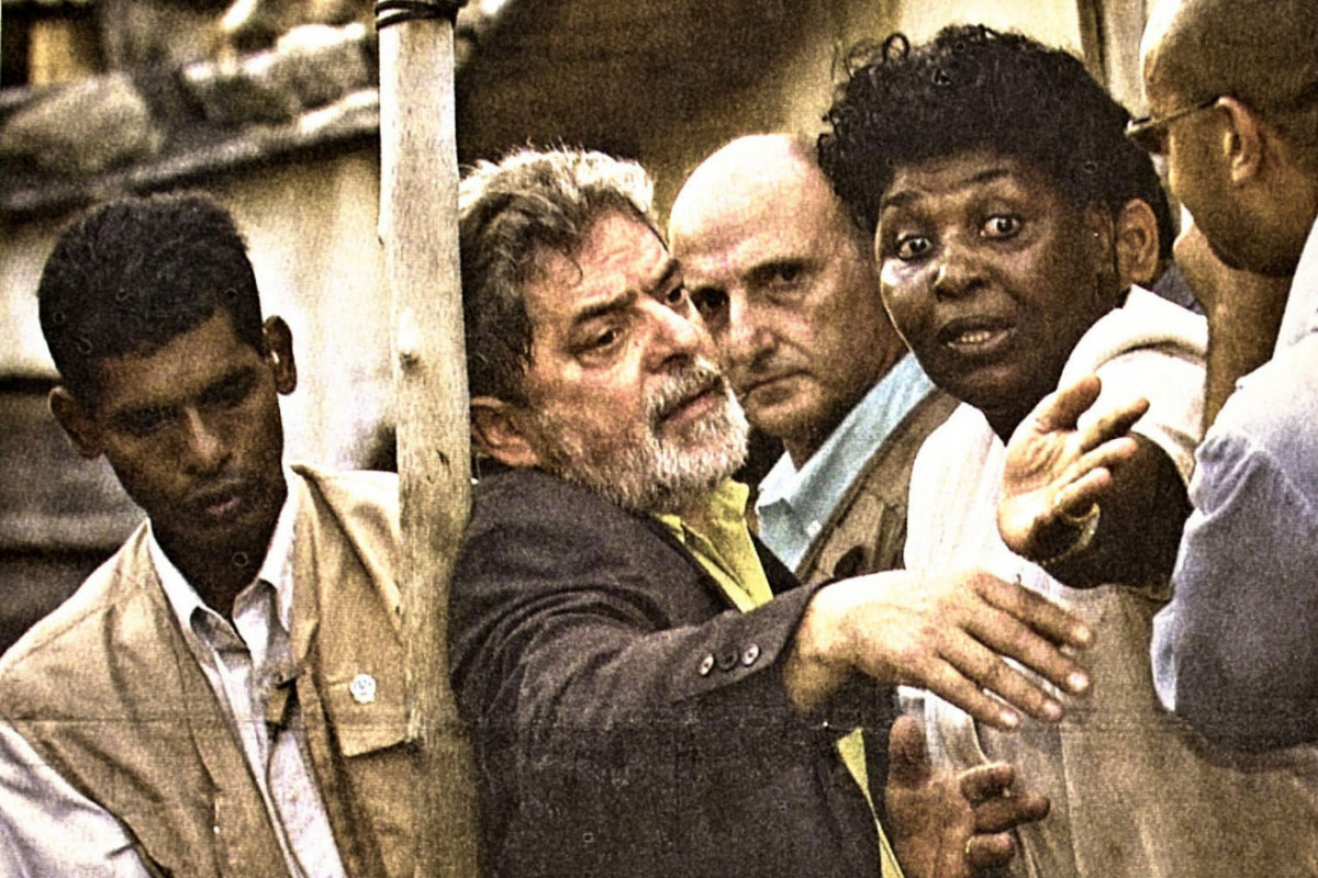 Primeira visita de Lula a Brasília Teimosa