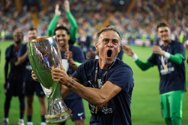 Luis Enrique, técnico do PSG