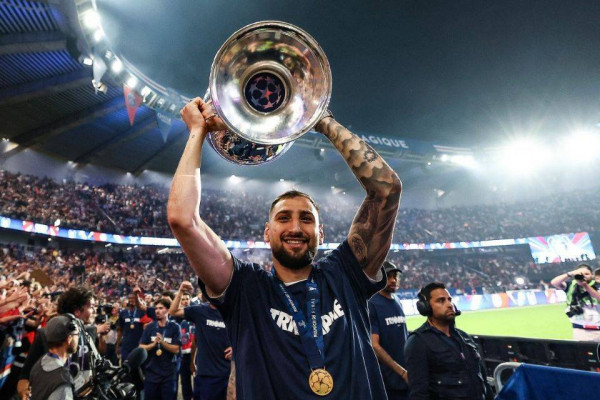 Gianluigi Donnarumma, goleiro italiano e campeão da Liga dos Campeões