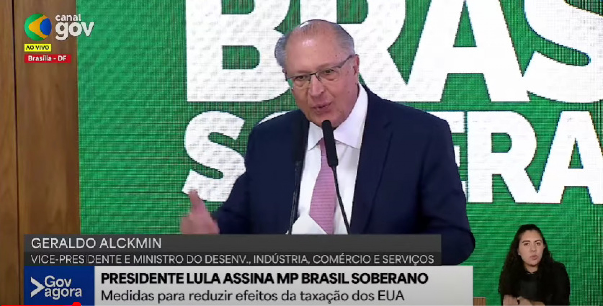 Vice-presidente Geraldo Alckmin