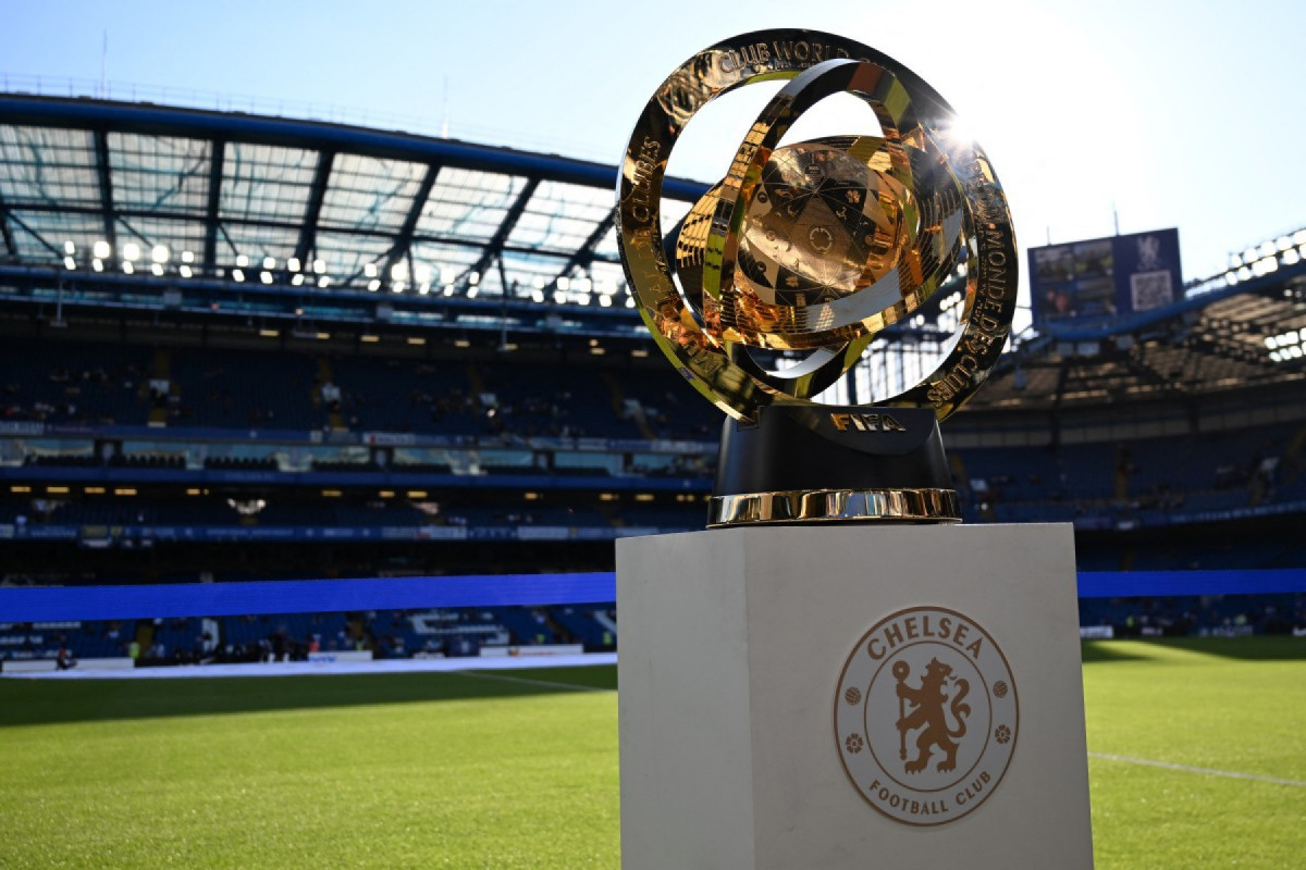 Troféu do Mundial de Clubes /GLYN KIRK / AFP