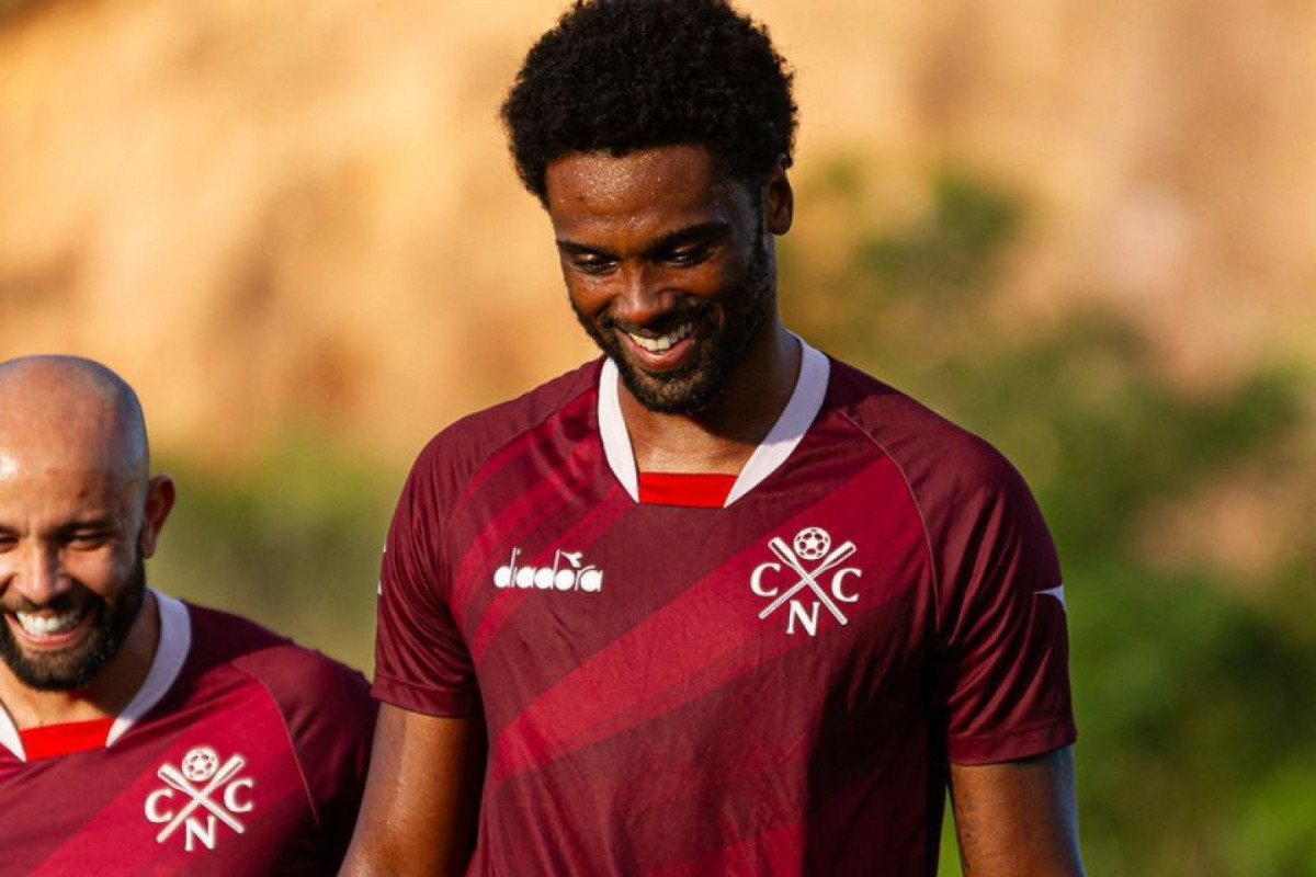 Bruno Mezenga, atacante do Náutico/Gabriel França / CNC